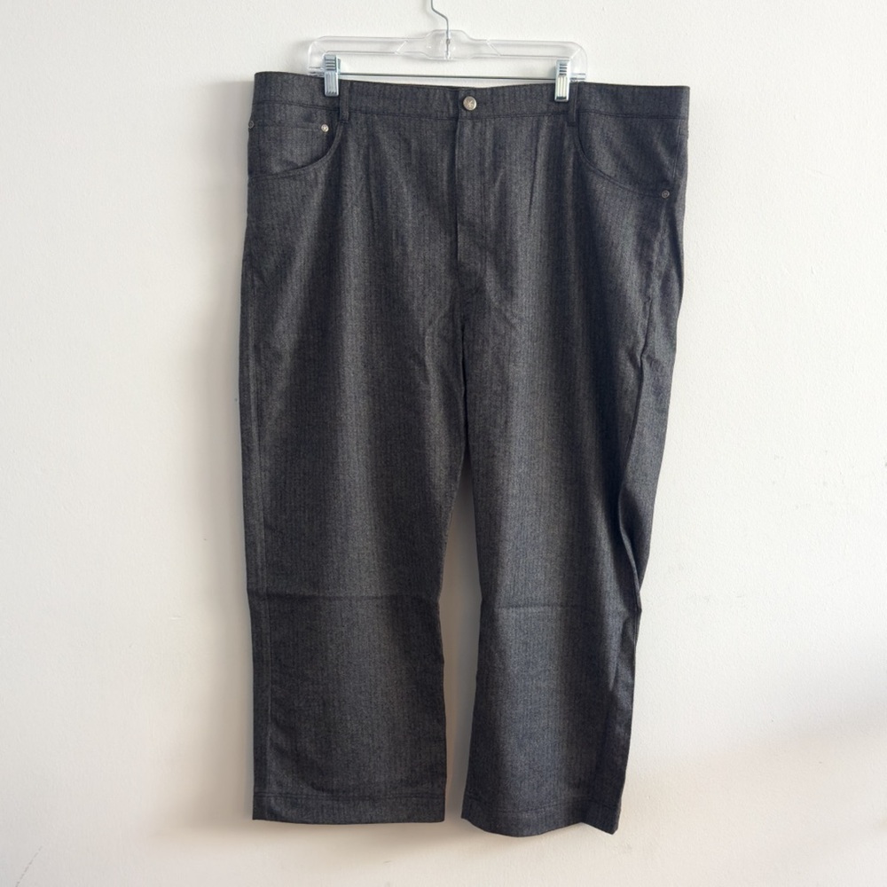 Studio Suits Gray Dress Pants Custom No Size Tag Meas. Size 45x25
